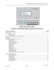 Norlake CP7 Series Instruction Manual