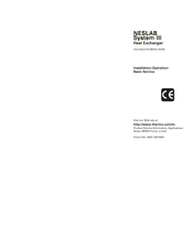 Thermo Electron NESLAB System III Installation-Operation- Installation-Operationbasic Service