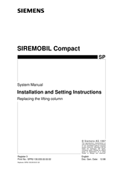 Siemens SIREMOBIL Compact System Manual