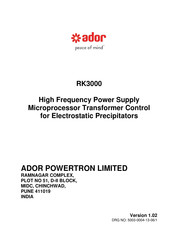 ADOR RK3000 Manual