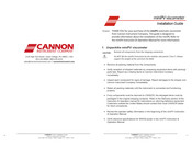 Cannon miniPV Installation Manual