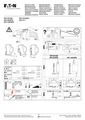 Eaton SPI-35/440 Instruction Leaflet