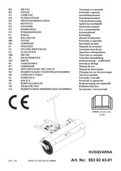 Husqvarna 593 02 43-01 Instruction Manual