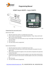 Somfy Keytis NS2RTS Programming Manual