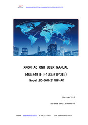Baudcom BD-ONU-214HW-AC User Manual