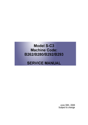 Stella B262 Service Manual