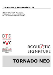 DTD TORNADO NEO Instruction Manual
