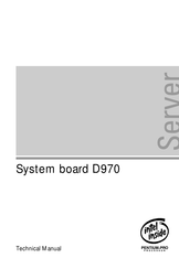 Siemens Nixdorf D970 Technical Manual
