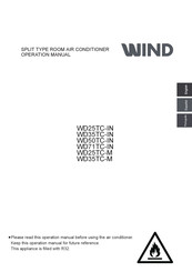 Wind WD35TC-M Operation Manual