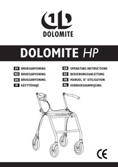 Invacare Dolomite HP Operating Instructions Manual