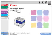 Canon imageCLASS MFG500 Series Advanced Manual