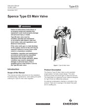 Emerson E5 Instruction Manual