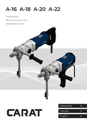 Carat A-22 Series Operating Manual