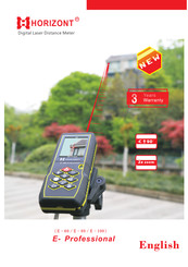 Horizont E-100 Professional User Manual