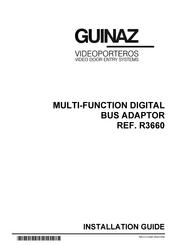 Guinaz R3660 Installation Manual