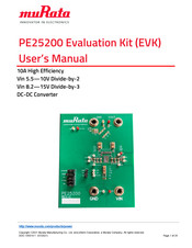 Murata PE25200 User Manual