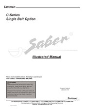 EASTMAN C Series Instruction And Illustrated Manual