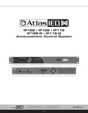 Atlas IED IP100 Quick Start Manual