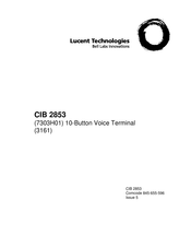 Lucent Technologies 7303H01 Quick Start Manual