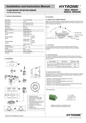 Hytronik HIR32 Installation And Instruction Manual