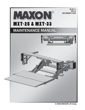 Maxon MXT-25 Maintenance Manual
