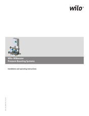 Wilo WiBooster Installation And Operating Instructions Manual