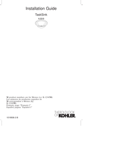 Kohler TaskSink K-3319 Installation Manual