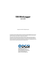 DGSI 52613399 User Manual