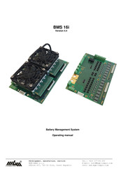 MGM BMS 16i Operating Manual