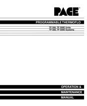 Pace TF 200 Operation & Maintenance Manual