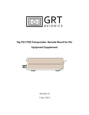 GRT Avionics Trig TT22 Supplement Manual
