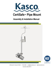 NSF Kasco CertiSafe PM-100 Assembly & Installation Manual