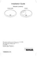 Kohler Botticelli K-2333-1 Installation Manual