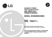Lg BC999NI Owner's Manual