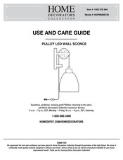 Home Decorators Collection 1002 978 664 Use And Care Manual