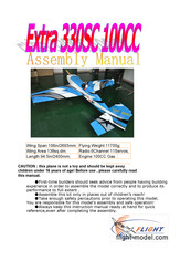Flight Model Extra 330SC 100CC Assembly Manual