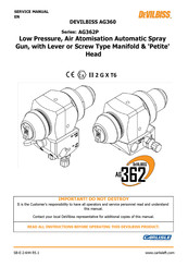 Carlisle DeVilbiss AG362PU-90HV-07-LFP Service Manual
