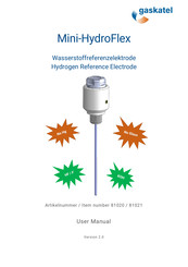 gaskatel Mini-HydroFlex 81020 User Manual