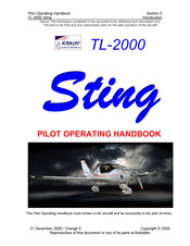 TL Ultralight Sting TL-2000 2009 Pilot Operating Handbook