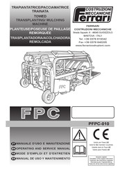 Ferrari Costruzioni Meccaniche FPC Operating And Service Manual