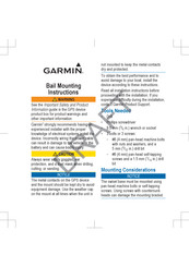 Garmin Bail Mounting Instructions
