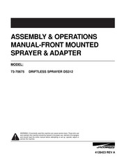Textron 73-70675 Assembly & Operation Manual