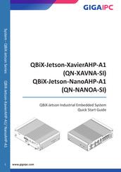 GIGAIPC QBiX-Jetson-NanoAHP-A1 Quick Start Manual