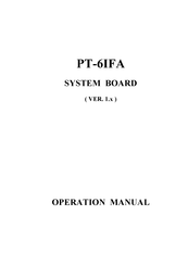 AZZA 6IFA Operation Manual
