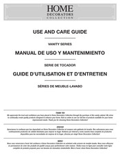 Home Decorators Collection Vanity Series Use And Care Manual