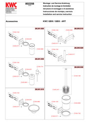 KWC QBIX Installation And Service Instruction