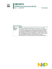 NXP Semiconductors UM10574 User Manual