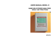 Infratek 31 Abridged User Manual