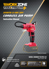 WORKZONE TITANIUM TB-HT04-20 Instruction Manual