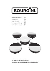 Bourgini Chef's Dinner Party Instructions Manual